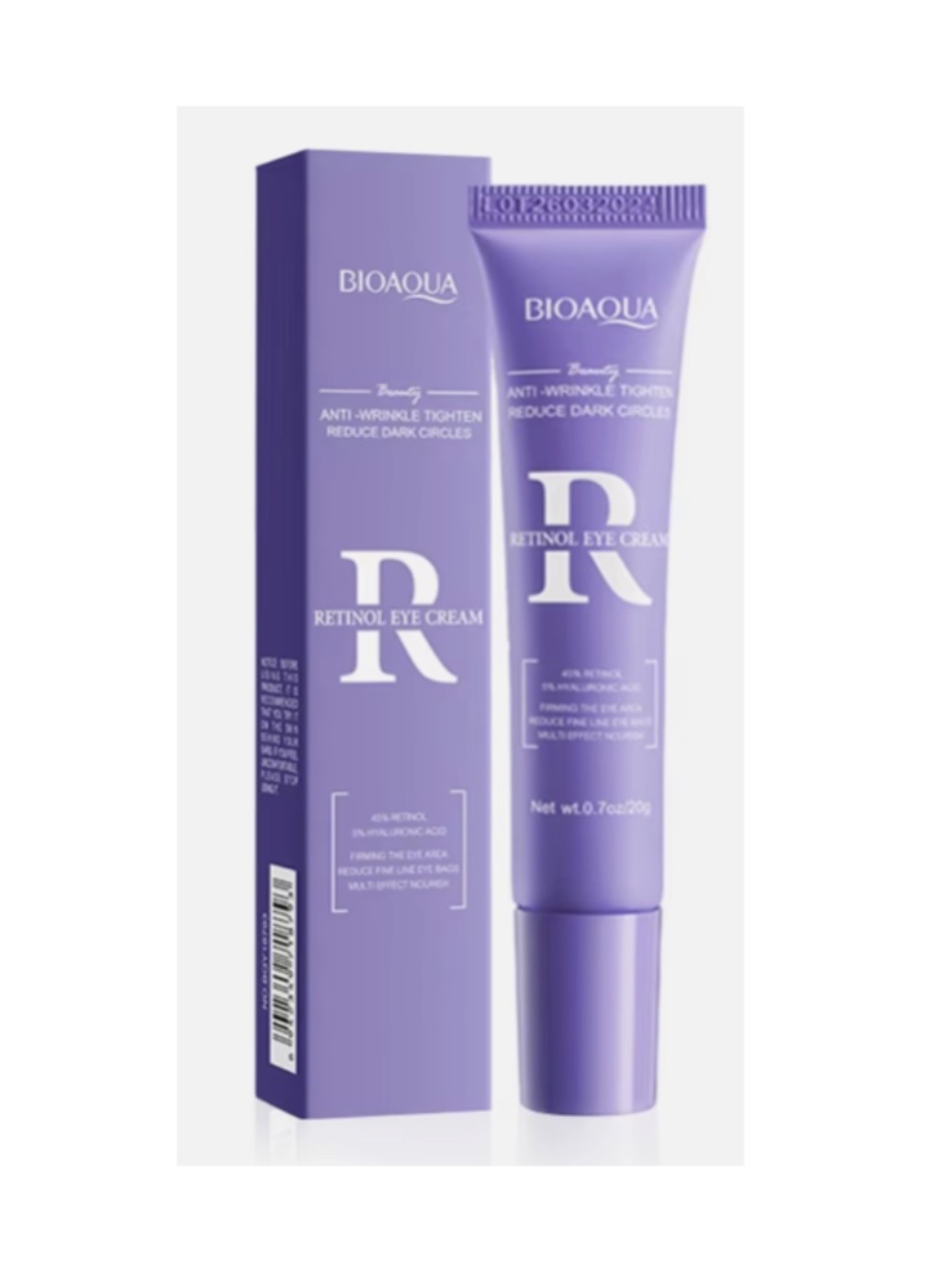 BIOAQUA Retinol Eye Cream | Anti-Aging| Anti-Dark Circles | Anti-Puffiness NEW